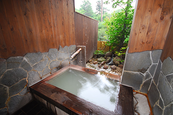 Private bath Hinoki-no-Yu